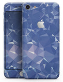 Blue Geometric V16 - Skin-kit for the iPhone 8 or 8 Plus
