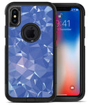 Blue Geometric V16 - iPhone X OtterBox Case & Skin Kits