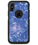Blue Geometric V16 - iPhone X OtterBox Case & Skin Kits