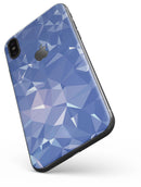 Blue Geometric V16 - iPhone X Skin-Kit