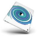 Blue & Green Watercolor Swirl - iPad Pro 97 - View 2.jpg