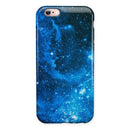 Blue Hue Nebula iPhone 6/6s or 6/6s Plus 2-Piece Hybrid INK-Fuzed Case