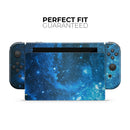 Blue Hue Nebula // Skin Decal Wrap Kit for Nintendo Switch Console & Dock, Joy-Cons, Pro Controller, Lite, 3DS XL, 2DS XL, DSi, or Wii - Vinyl Skin Wrap for Nintendo Switch 2, OLED, Lite, Pro Controller, Wii & Classic Handhelds