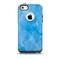 Blue Ice Surface Skin for the iPhone 5c OtterBox Commuter Case