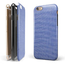 Blue Jean Overall Pattern iPhone 6/6s or 6/6s Plus 2-Piece Hybrid INK-Fuzed Case