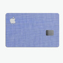 Blue Jean Overall Pattern - Premium Protective Decal Skin-Kit for the Apple Credit Card