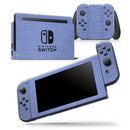 Blue Jean Overall Pattern - Skin Wrap Decal for Nintendo Switch Lite Console & Dock - 3DS XL - 2DS - Pro - DSi - Wii - Joy-Con Gaming Controller