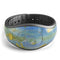 Blue Metal with Gold Rust - Decal Skin Wrap Kit for the Disney Magic Band
