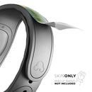 Blue Metal with Gold Rust - Decal Skin Wrap Kit for the Disney Magic Band