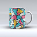 The-Blue,-Orange,-and-Red-Zig-Zags-ink-fuzed-Ceramic-Coffee-Mug