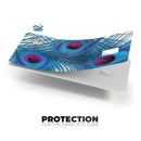 Blue Peacock - Premium Protective Decal Skin-Kit for the Apple Credit Card