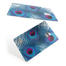 Blue Peacock - Premium Protective Decal Skin-Kit for the Apple Credit Card