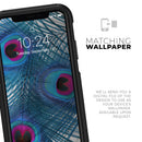 Blue Peacock - Skin Kit for the iPhone OtterBox Cases