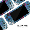 Blue Peacock // Skin Decal Wrap Kit for Nintendo Switch Console & Dock, Joy-Cons, Pro Controller, Lite, 3DS XL, 2DS XL, DSi, or Wii - Vinyl Skin Wrap for Nintendo Switch 2, OLED, Lite, Pro Controller, Wii & Classic Handhelds