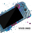 Blue Peacock // Skin Decal Wrap Kit for Nintendo Switch Console & Dock, Joy-Cons, Pro Controller, Lite, 3DS XL, 2DS XL, DSi, or Wii - Vinyl Skin Wrap for Nintendo Switch 2, OLED, Lite, Pro Controller, Wii & Classic Handhelds