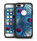 Blue Jean Overall Pattern - iPhone 7 or 7 Plus Commuter Case Skin Kit