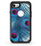 Blue Peacock - iPhone 7 or 8 OtterBox Case & Skin Kits
