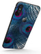 Blue Peacock - iPhone X Skin-Kit
