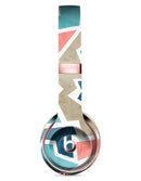 Blue, Pink, and Tan Sections Full-Body Skin Kit for the Beats by Dre Solo 3 Wireless Headphones
