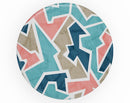 Blue, Pink, and Tan Sections - Skin Kit for PopSockets and other Smartphone Extendable Grips & Stands