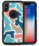 Blue, Pink, and Tan Sections - iPhone X OtterBox Case & Skin Kits