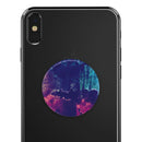 Blue & Purple Grunge - Skin Kit for PopSockets and other Smartphone Extendable Grips & Stands