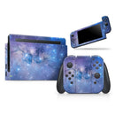 Blue & Purple Mixed Universe // Skin Decal Wrap Kit for Nintendo Switch Console & Dock, Joy-Cons, Pro Controller, Lite, 3DS XL, 2DS XL, DSi, or Wii - Vinyl Skin Wrap for Nintendo Switch 2, OLED, Lite, Pro Controller, Wii & Classic Handhelds
