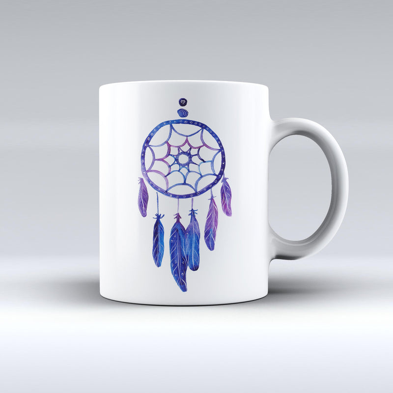 The-Blue-&-Purple-Watercolor-Dreamcatcher-ink-fuzed-Ceramic-Coffee-Mug