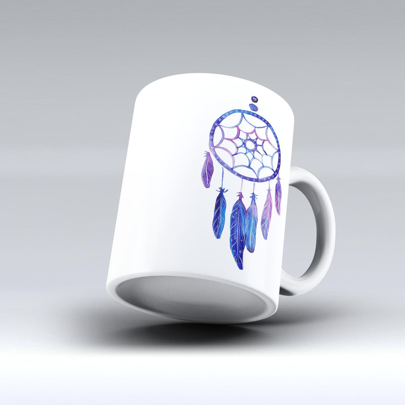 The-Blue-&-Purple-Watercolor-Dreamcatcher-ink-fuzed-Ceramic-Coffee-Mug