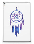 Blue & Purple Watercolor Dreamcatcher - iPad Pro 97 - View 3.jpg