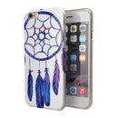 Blue & Purple Watercolor Dreamcatcher iPhone 6/6s or 6/6s Plus 2-Piece Hybrid INK-Fuzed Case