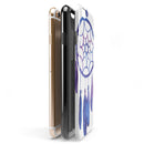 Blue & Purple Watercolor Dreamcatcher iPhone 6/6s or 6/6s Plus 2-Piece Hybrid INK-Fuzed Case