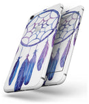 Blue & Purple Watercolor Dreamcatcher - Skin-kit for the iPhone 8 or 8 Plus