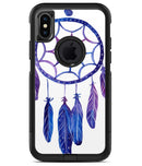 Blue & Purple Watercolor Dreamcatcher - iPhone X OtterBox Case & Skin Kits