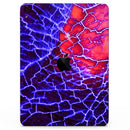 Blue Red Dragon Vein Agate - Full Body Skin Decal for the Apple iPad Pro 12.9", 11", 10.5", 9.7", Air or Mini (All Models Available)