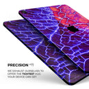 Blue Red Dragon Vein Agate - Full Body Skin Decal for the Apple iPad Pro 12.9", 11", 10.5", 9.7", Air or Mini (All Models Available)