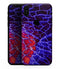 Blue Red Dragon Vein Agate - iPhone XS MAX, XS/X, 8/8+, 7/7+, 5/5S/SE Skin-Kit (All iPhones Available)