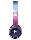Blue Red Purple Geometric Full-Body Skin Kit for the Beats by Dre Solo 3 Wireless Headphones