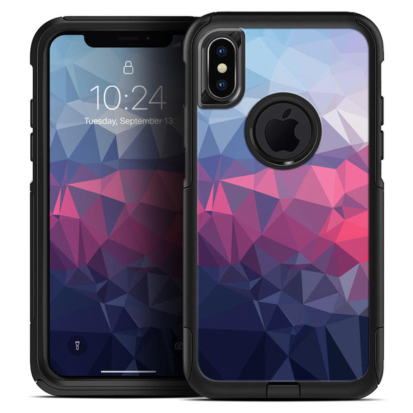 Blue Red Purple Geometric - Skin Kit for the iPhone OtterBox Cases