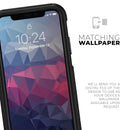 Blue Red Purple Geometric - Skin Kit for the iPhone OtterBox Cases