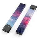 Blue Red Purple Geometric - Premium Decal Protective Skin-Wrap Sticker compatible with the Juul Labs vaping device