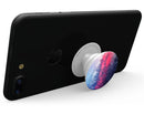 Blue Red Purple Geometric - Skin Kit for PopSockets and other Smartphone Extendable Grips & Stands