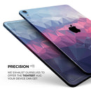 Blue Red Purple Geometric - Full Body Skin Decal for the Apple iPad Pro 12.9", 11", 10.5", 9.7", Air or Mini (All Models Available)