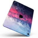 Blue Red Purple Geometric - Full Body Skin Decal for the Apple iPad Pro 12.9", 11", 10.5", 9.7", Air or Mini (All Models Available)