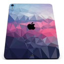 Blue Red Purple Geometric - Full Body Skin Decal for the Apple iPad Pro 12.9", 11", 10.5", 9.7", Air or Mini (All Models Available)