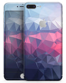 Blue Red Purple Geometric - Skin-kit for the iPhone 8 or 8 Plus