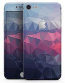 Blue Red Purple Geometric - Skin-kit for the iPhone 8 or 8 Plus