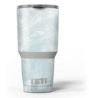 Blue Slate Marble Surface V1 - Skin Decal Vinyl Wrap Kit compatible with the Yeti Rambler Cooler Tumbler Cups