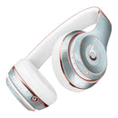 Blue Slate Marble Surface V1 Full-Body Skin Kit for the Beats by Dre Solo 3 Wireless Headphones