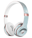 Blue Slate Marble Surface V1 Full-Body Skin Kit for the Beats by Dre Solo 3 Wireless Headphones